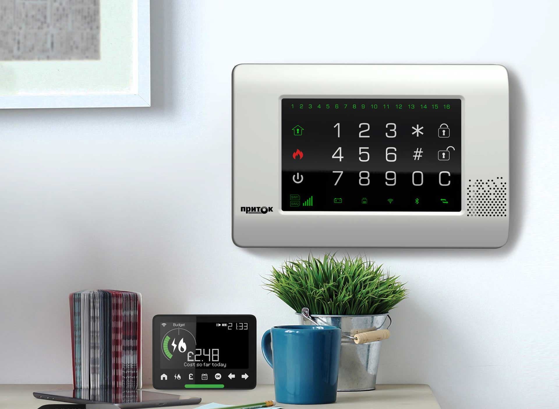 Блок управления охранной сигнализацией «Приток»