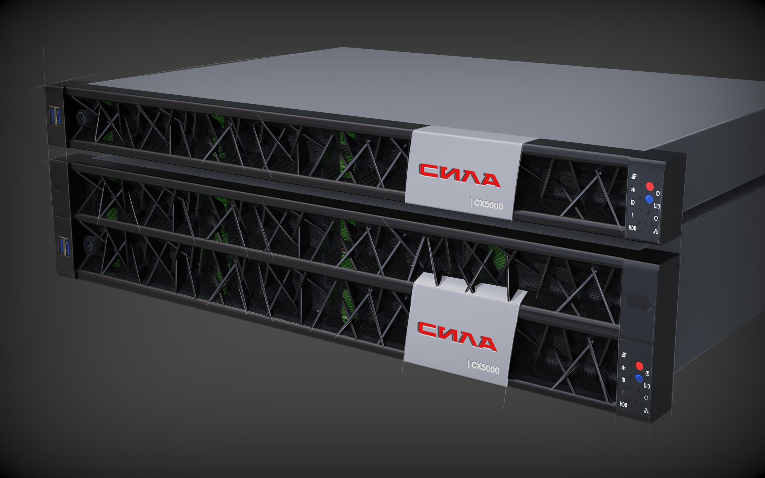 Безель для сервера