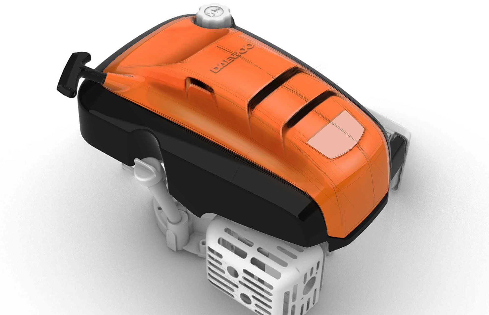 Дизайн крышек двигателей для газонокосилки