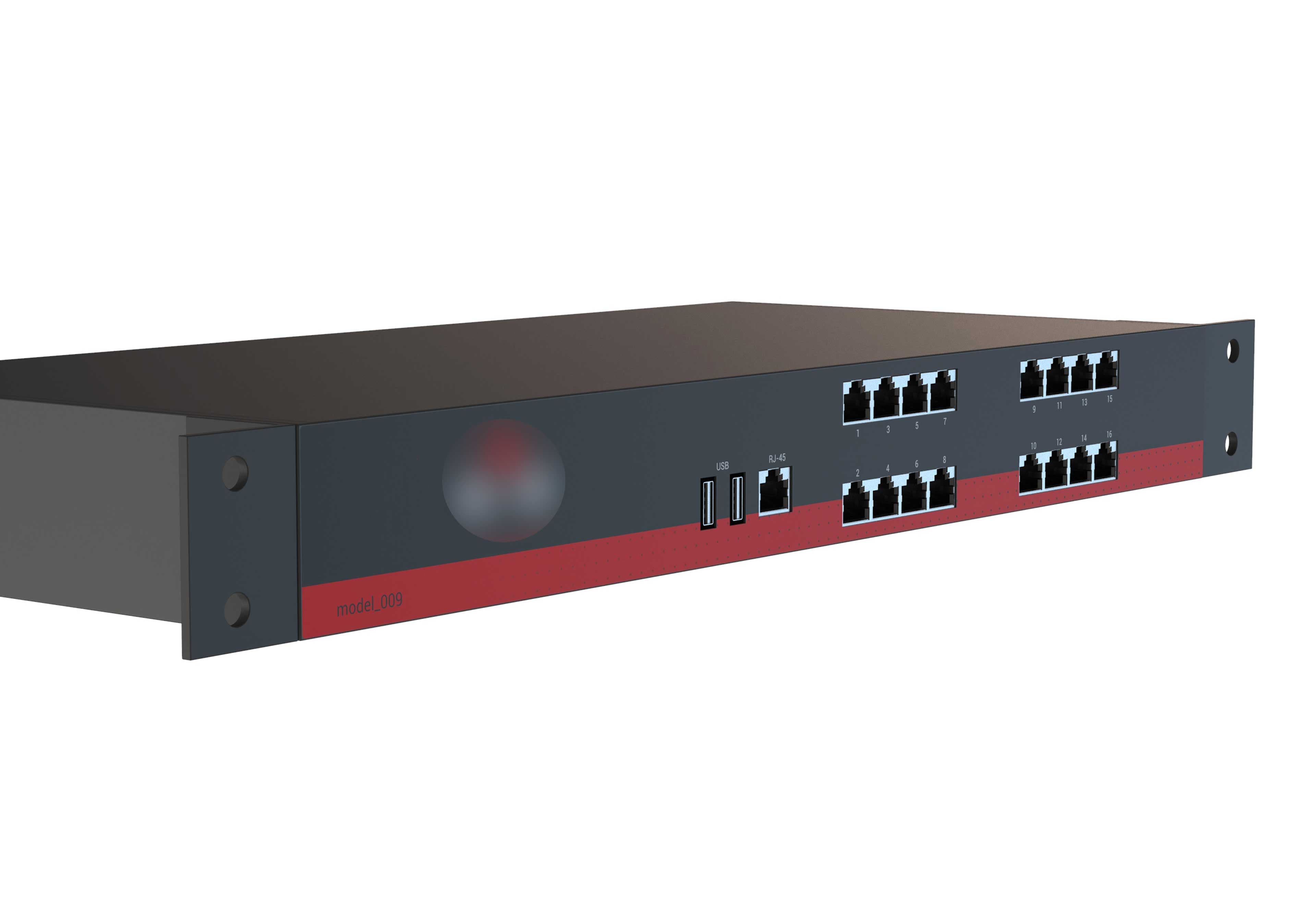 Промышленный маршрутизатор в стойку 19"