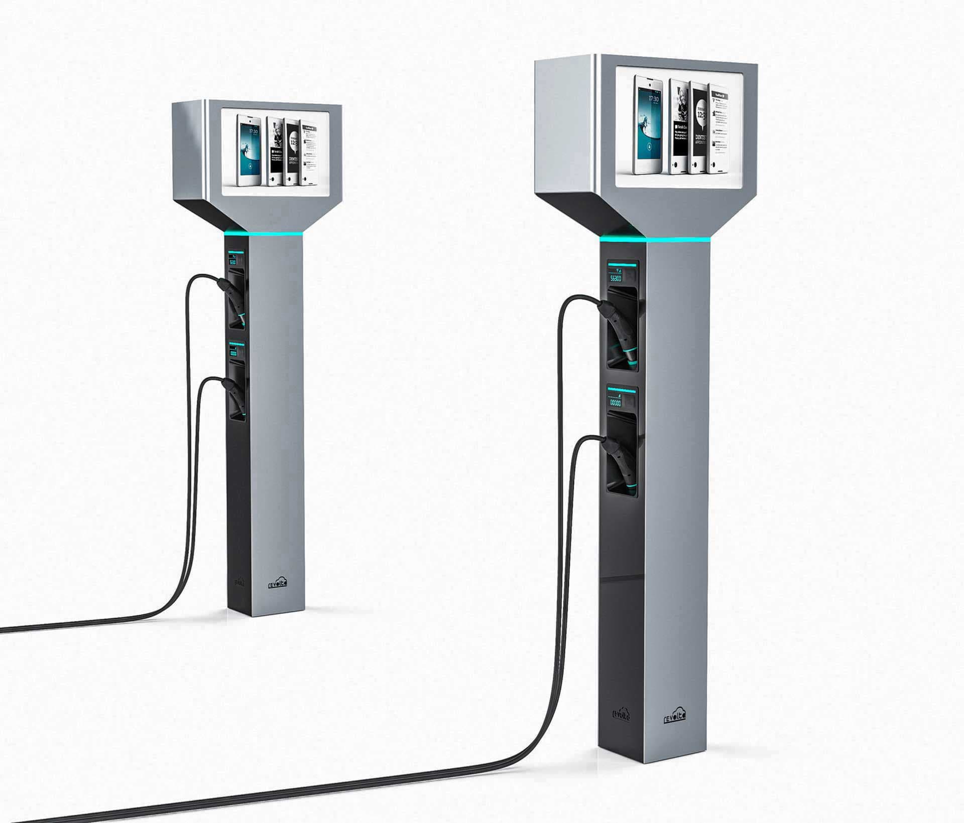 Зарядная станция для электромобилей Revolta