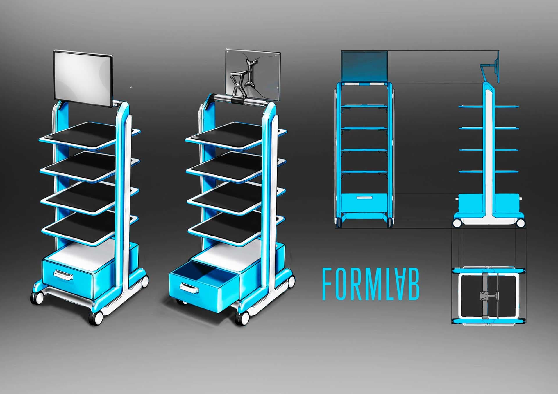Медицинская стойка