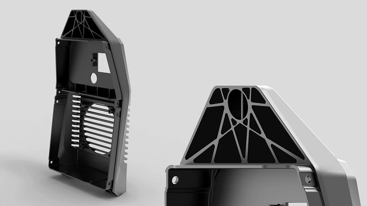 Корпус размерами 230х160х45 мм