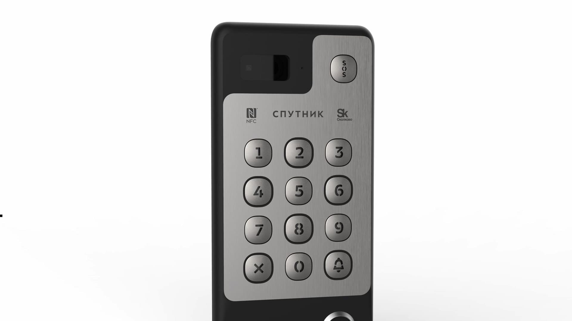 Дизайн панели вызова домофона «Спутник»